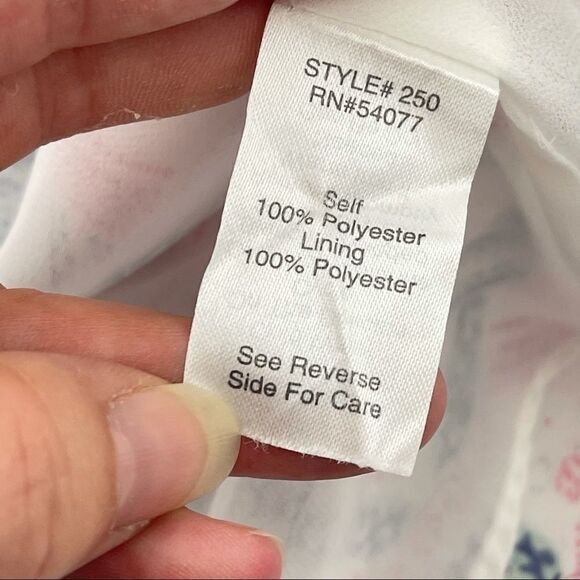 CAbi chiffon wrap tank top blouse shirt small EUC - Picture 8 of 13